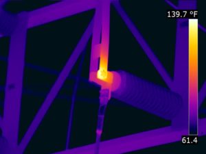 Electrical thermography
