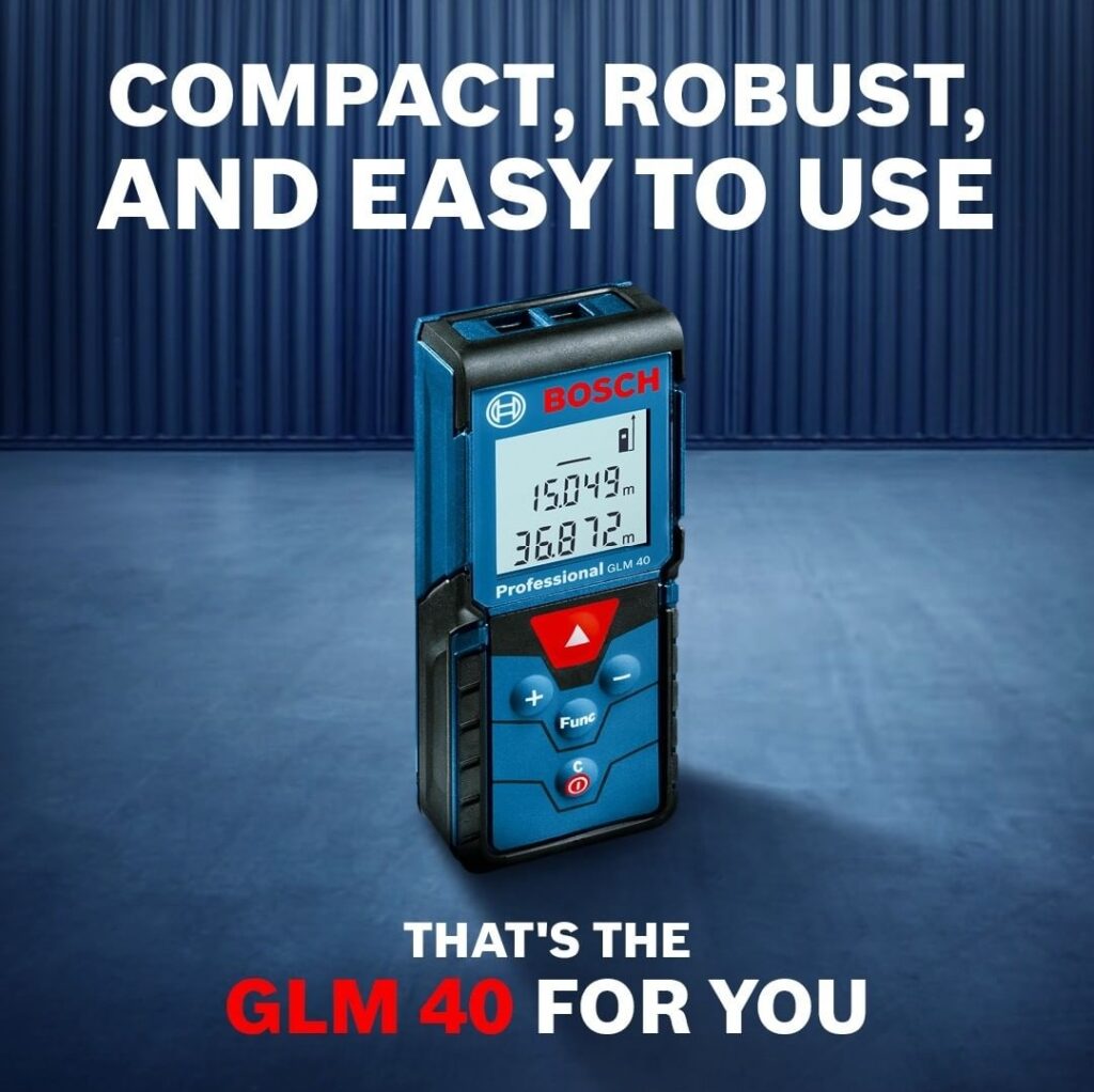 Laser distance meter BOSCH GLM40 Professional 